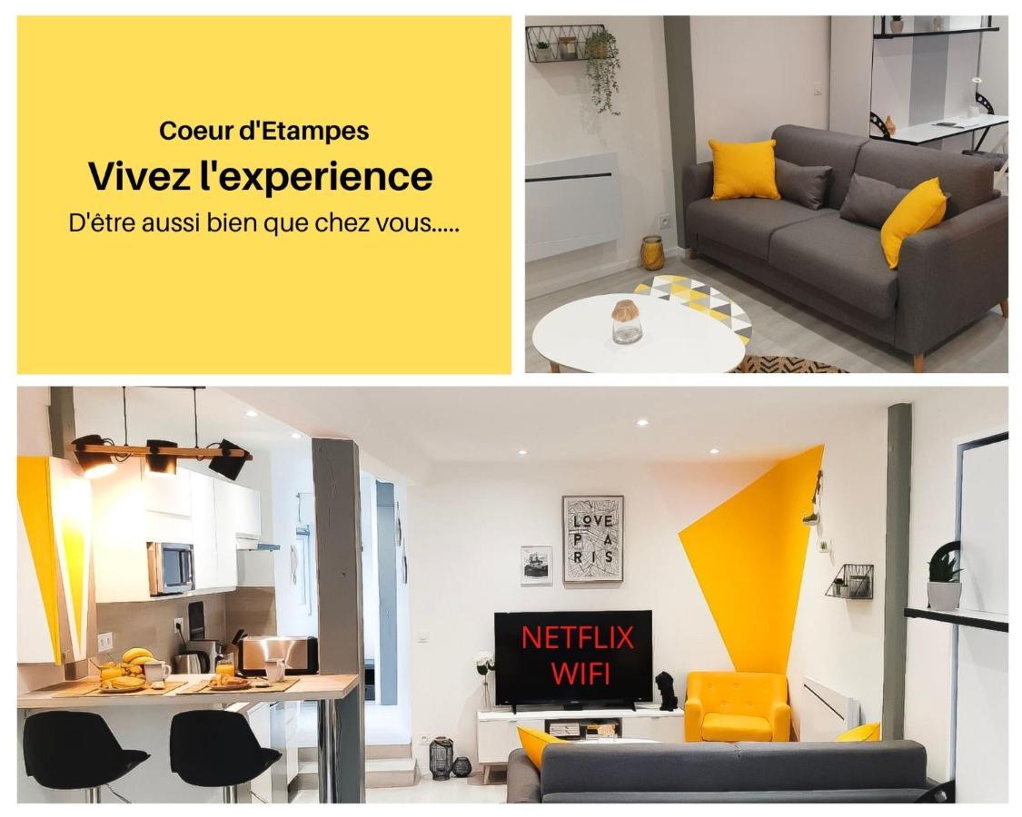 Voyage Au Coeur D Etampes Apartment Екстериор снимка